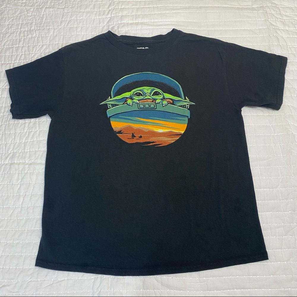 Star Wars Baby Yoda Big Boy's Graphic Tee